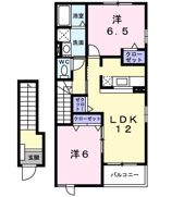 アンソレイエ Ⅶの間取り画像
