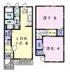 アーデントKの間取り画像