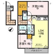 リコルド住吉の間取り画像