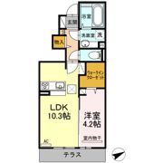 クレスト新地の間取り画像