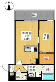 REGALEST LUXE(レガリスト リュクス)の間取り画像