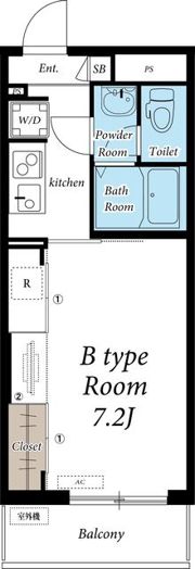 リブリ・戸田公園の間取り画像