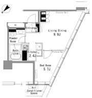 MY TOWER RESIDENCEの間取り画像