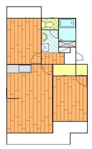 マンションサザンⅡの間取り画像