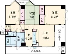 アンソレイエの間取り画像