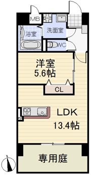 スカーバティー葵の間取り画像