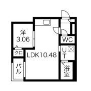 Jack hanadaⅠの間取り画像