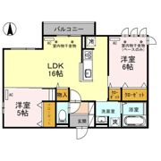 D-residence藤江Ⅲの間取り画像