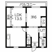レジデンス香呂の間取り画像