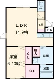 パークサイドアベニューⅦの間取り画像