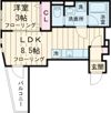 ALEGRIA住道 Southの間取り画像