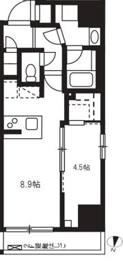 アジールコート板橋本町の間取り画像