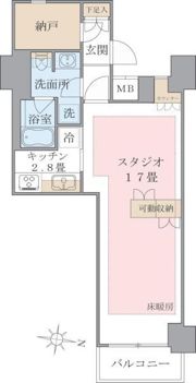 Brillia ist 東雲キャナルコートの間取り画像