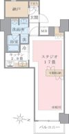 Brillia ist 東雲キャナルコートの間取り画像