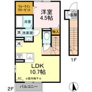 サンパティ盛南Ⅱの間取り画像