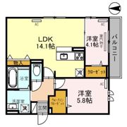 エスポワール加美正覚寺の間取り画像