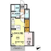 アモリール西牟田の間取り画像