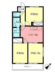 コンフォートソシアの間取り画像