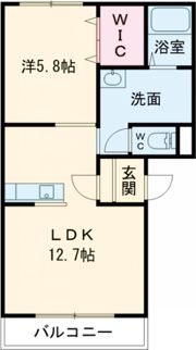 ミラコスタの間取り画像