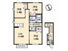 サンシャイン東川口 B棟の間取り画像