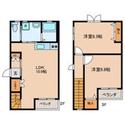 ジュネス青葉台の間取り画像