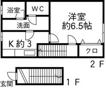 ハイデンレースラインA・Bの間取り画像