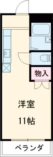 エステート旦島の間取り画像