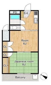 煉瓦館15の間取り画像