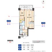 バウスステージ大濠の間取り画像