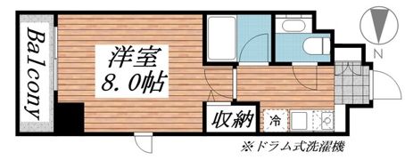 メゾン・ド・ヴィレ市ヶ谷の間取り画像