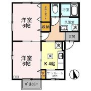 スワンレイク Aの間取り画像