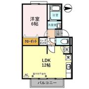シャルム入川の間取り画像