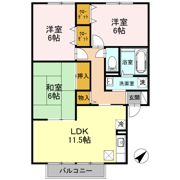 フィルグリーンの間取り画像