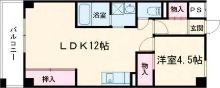 グランツ垂水の間取り画像