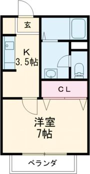 プレミエール・キクⅡの間取り画像