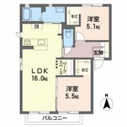 MastTown大門Bの間取り画像