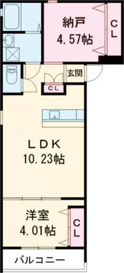 ブロンテ猪名寺の間取り画像