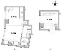 エスセナーリオ牛込柳町の間取り画像