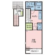 アパートメント コノハの間取り画像