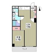 セントラルグリーンマンションの間取り画像