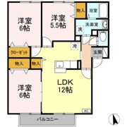 ロイヤルコート小柳 Aの間取り画像