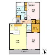 コモレビ大蔵 Gの間取り画像