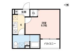 アズール蛍池の間取り画像