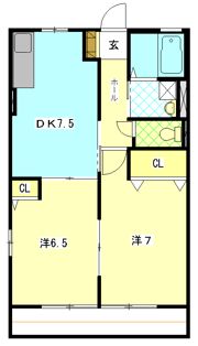ベルフォーレIの間取り画像