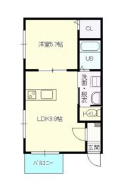 レガルバ浦町の間取り画像