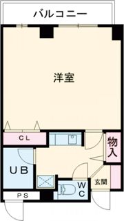 フローレス昭和町の間取り画像