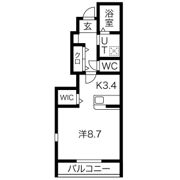 アヴァンス B棟の間取り画像