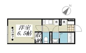 オーキッドプレイス立川の間取り画像