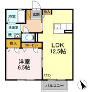トゥールモントⅠの間取り画像
