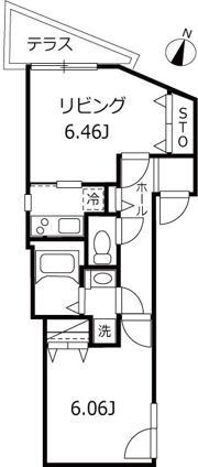 ブランシェ新中野の間取り画像